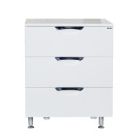 Марго - 60  тумба напольная 3 ящ.