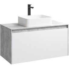 Корпус тумбы под раковину Aqwella 5 Stars Mobi 100 MOB0110BS подвесной без передней панели