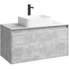 Корпус тумбы под раковину Aqwella 5 Stars Mobi 100 MOB0110BS подвесной без передней панели