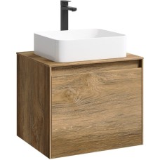 Корпус тумбы под раковину Aqwella 5 Stars Mobi 60 MOB0106DB подвесной Дуб балтийский