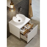 Корпус тумбы под раковину Aqwella 5 Stars Mobi 60 MOB0106DB подвесной Дуб балтийский