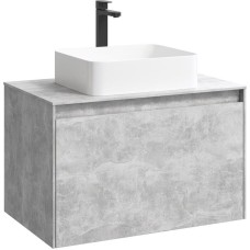 Корпус тумбы под раковину Aqwella 5 Stars Mobi 80 MOB0108BS подвесной Бетон светлый