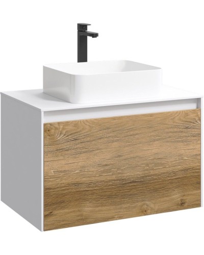 Корпус тумбы под раковину Aqwella 5 Stars Mobi 80 MOB0108W подвесной Белый