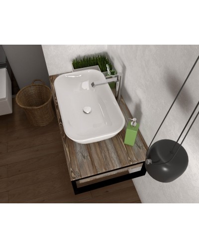 Тумба под раковину 1MarKa Grunge Loft 100П У85847 подвесная Дуб намибия