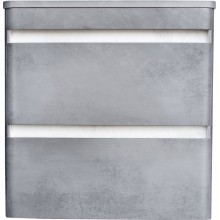 Тумба под раковину Style Line Атлантика Люкс Plus 70 СС-00002282 подвесная Темный бетон