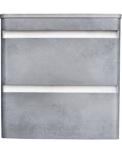 Тумба под раковину Style Line Атлантика Люкс Plus 80 СС-00002283 подвесная Темный бетон