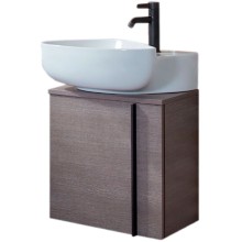 Тумба под раковину Jacob Delafon Nouvelle Vague 45 L EB3045G-E73 подвесная Фактурный дуб