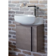 Тумба под раковину Jacob Delafon Nouvelle Vague 45 L EB3045G-E73 подвесная Фактурный дуб