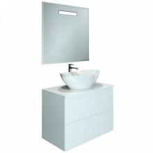 Тумба с раковиной Orange Otto 75 Ot-75TuMDF+G56 Белая