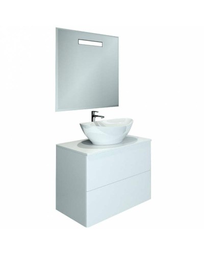 Тумба с раковиной Orange Otto 75 Ot-75TuMDF+G56 Белая