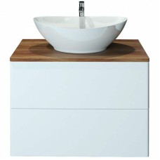 Тумба с раковиной Orange Otto 75 Ot-75TuWOOD+G56 Белая