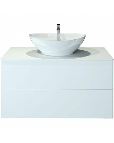 Тумба с раковиной Orange Otto 100 Ot-100TuSTONE+G56 Белая