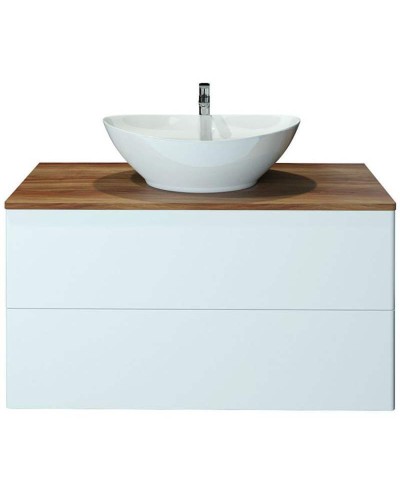 Тумба с раковиной Orange Otto 100 Ot-100TuWOOD+G56 Белая