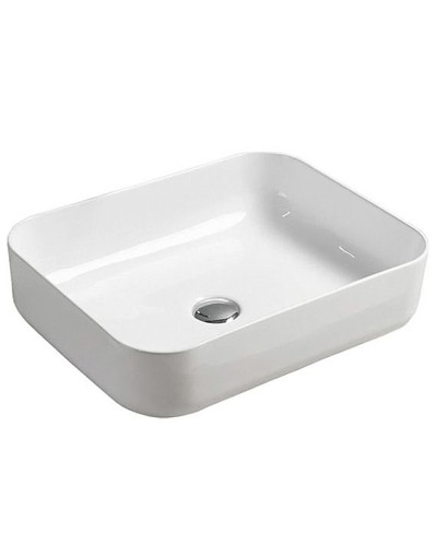 Тумба с раковиной Comforty Амстердам 95 00-00005494 подвесная Белый глянец