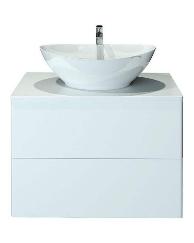 Тумба под раковину Orange Otto Ot-75TuGLASS подвесная Белый глянцевый