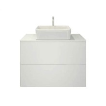 Тумба под раковину Orange Otto Ot-75TuSTONE подвесная Белый глянцевый