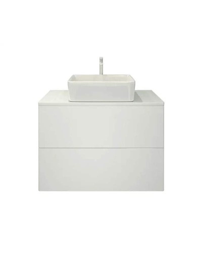Тумба под раковину Orange Otto Ot-75TuSTONE подвесная Белый глянцевый