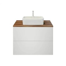 Тумба под раковину Orange Otto Ot-75TuWOOD подвесная Белый Ясень