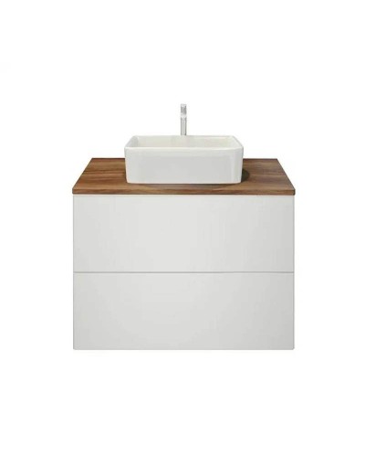 Тумба под раковину Orange Otto Ot-75TuWOOD подвесная Белый Ясень