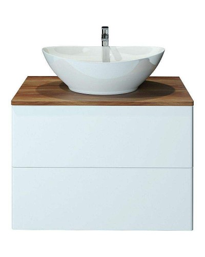 Тумба под раковину Orange Otto Ot-75TuWOOD подвесная Белый Ясень