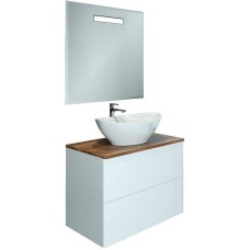 Тумба под раковину Orange Otto Ot-75TuWOOD подвесная Белый Ясень