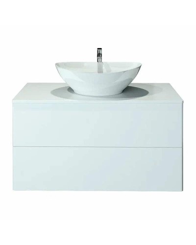 Тумба под раковину Orange Otto Ot-100TuSTONE подвесная Белый глянцевый