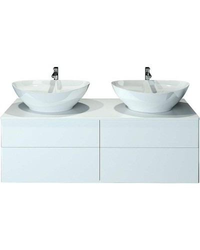 Тумба под раковину Orange Otto Ot-130TuSTONE подвесная Белый глянцевый