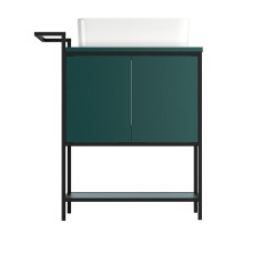 Тумба под раковину Cersanit Botanique 80 63014 Зеленая