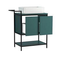 Тумба под раковину Cersanit Botanique 80 63014 Зеленая