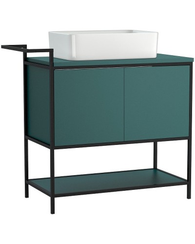 Тумба под раковину Cersanit Botanique 100 63015 Зеленая