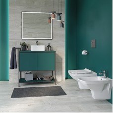 Тумба под раковину Cersanit Botanique 100 63015 Зеленая