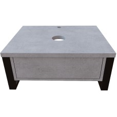 Тумба под раковину 1MarKa Grunge Loft 60П Ц0000001582 подвесная Бетон светлый