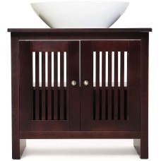 Тумба с раковиной Orange Capri 75 OCN-75TU+RA Орех