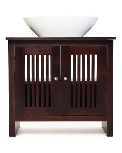 Тумба с раковиной Orange Capri 75 OCN-75TU+RA Орех