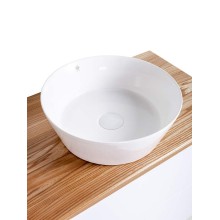 Тумба с раковиной Orange Otto 75 Ot-75TuWOOD+B08-360W подвесная Белая Ясень