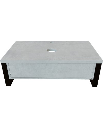 Тумба под раковину 1MarKa Grunge Loft 70П Ц0000015938 подвесная Бетон светлый