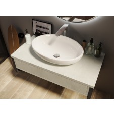 Тумба под раковину 1MarKa Grunge Loft 70П Ц0000015938 подвесная Бетон светлый