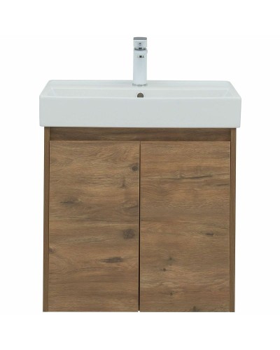 Тумба под раковину Aquanet Nova Lite 60 298849 подвесная Дуб рустикальный