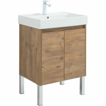 Тумба под раковину Aquanet Nova Lite 60 298849 подвесная Дуб рустикальный