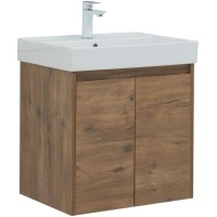 Тумба под раковину Aquanet Nova Lite 60 298849 подвесная Дуб рустикальный