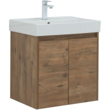 Тумба под раковину Aquanet Nova Lite 60 298849 подвесная Дуб рустикальный