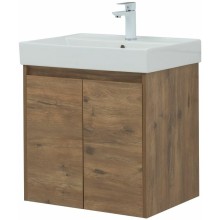 Тумба под раковину Aquanet Nova Lite 60 298849 подвесная Дуб рустикальный