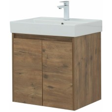 Тумба под раковину Aquanet Nova Lite 60 298849 подвесная Дуб рустикальный