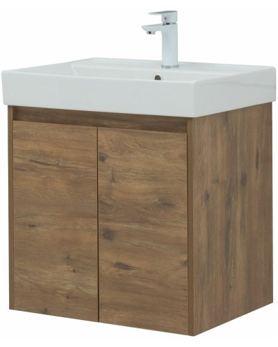 Тумба под раковину Aquanet Nova Lite 60 298849 подвесная Дуб рустикальный