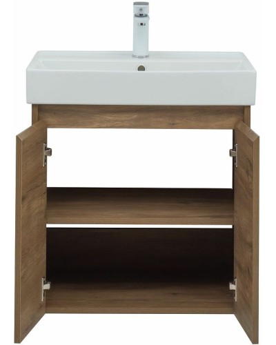 Тумба под раковину Aquanet Nova Lite 60 298849 подвесная Дуб рустикальный