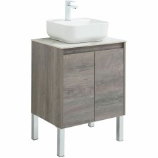 Тумба под раковину Aquanet Nova Lite 60 298848 подвесная Дуб рошелье