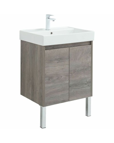 Тумба под раковину Aquanet Nova Lite 60 298848 подвесная Дуб рошелье