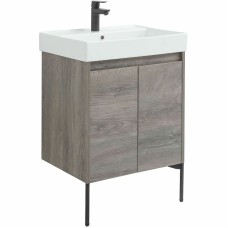 Тумба под раковину Aquanet Nova Lite 60 298848 подвесная Дуб рошелье