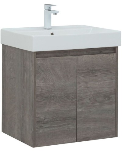 Тумба под раковину Aquanet Nova Lite 60 298848 подвесная Дуб рошелье