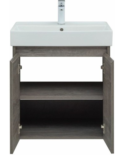 Тумба под раковину Aquanet Nova Lite 60 298848 подвесная Дуб рошелье